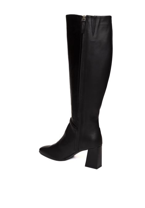 black nappa boot FRANCO RUSSO | 9762NAPPA-NERO